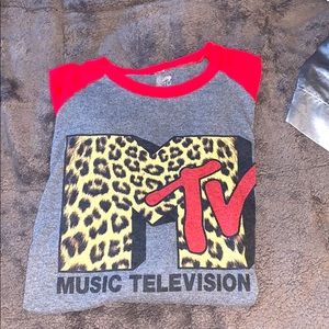 MTV baseball tee